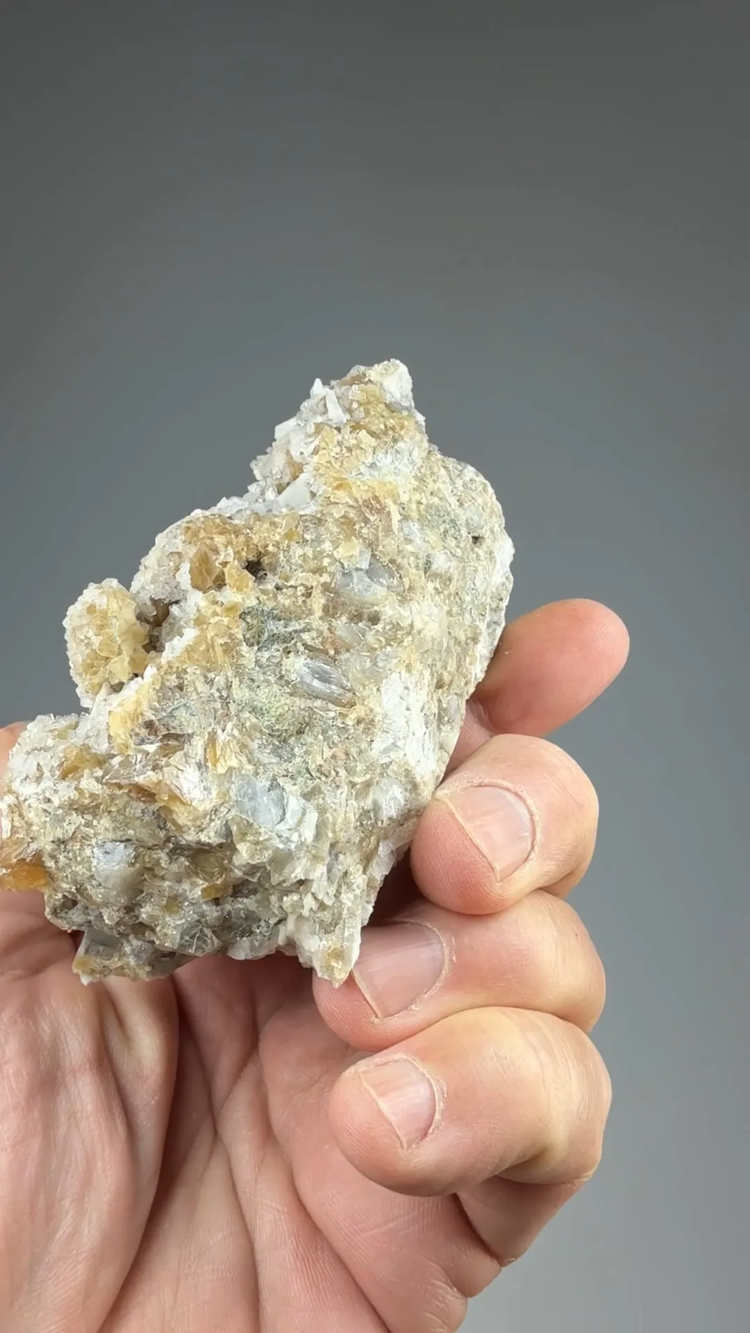 Harmotome with Calcite - image 2