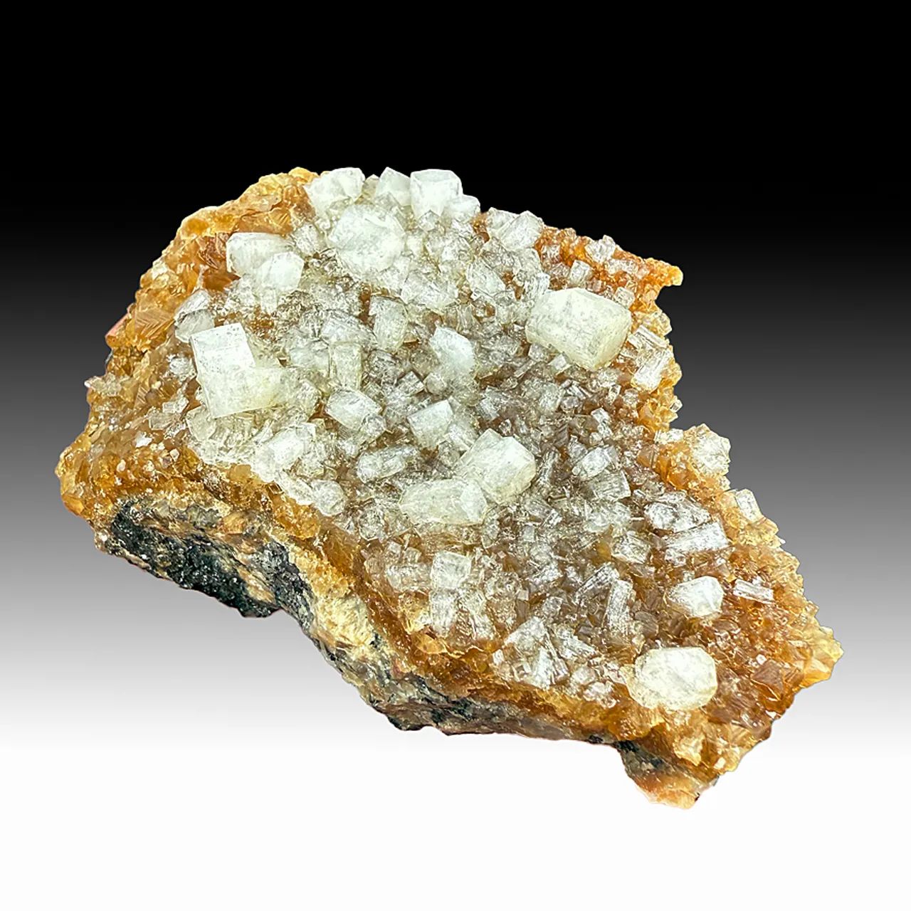 Harmotome with Calcite - image 1