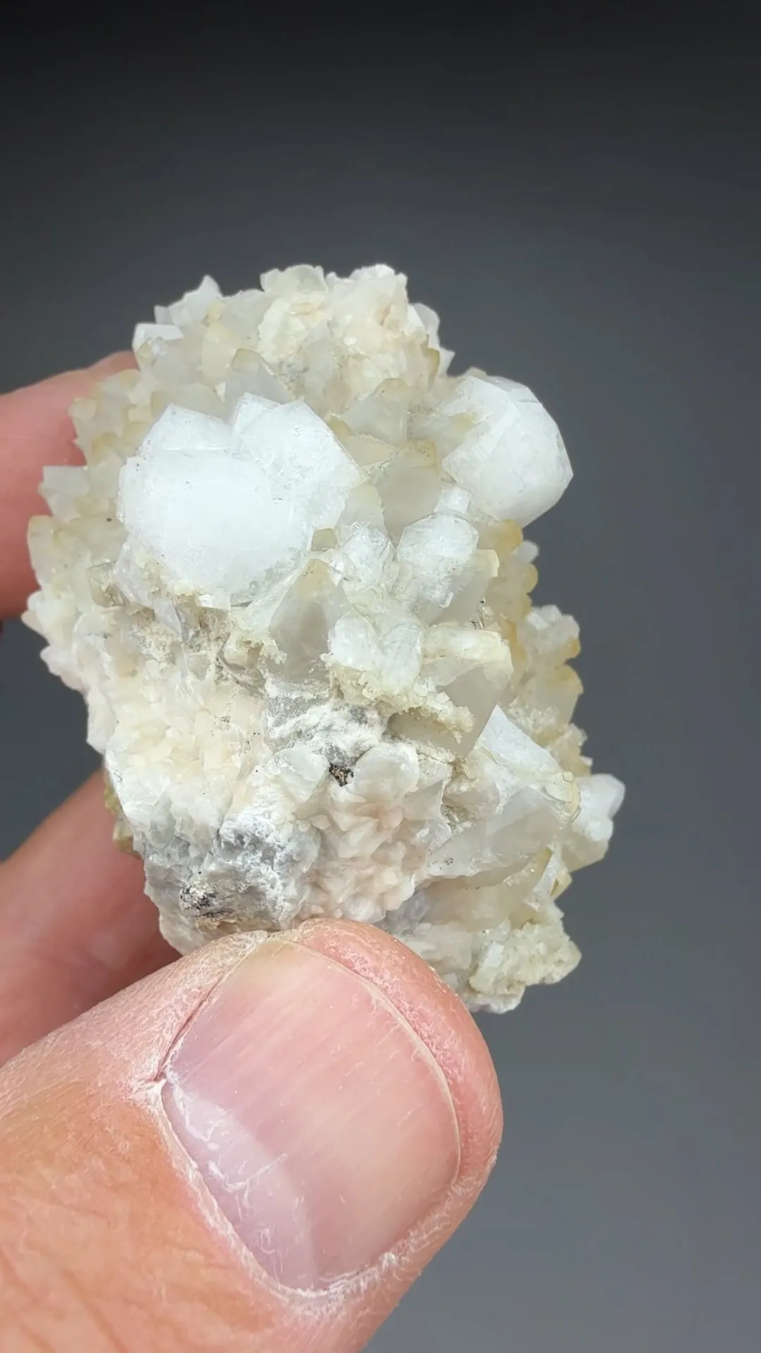 Harmotome with Calcite - image 2