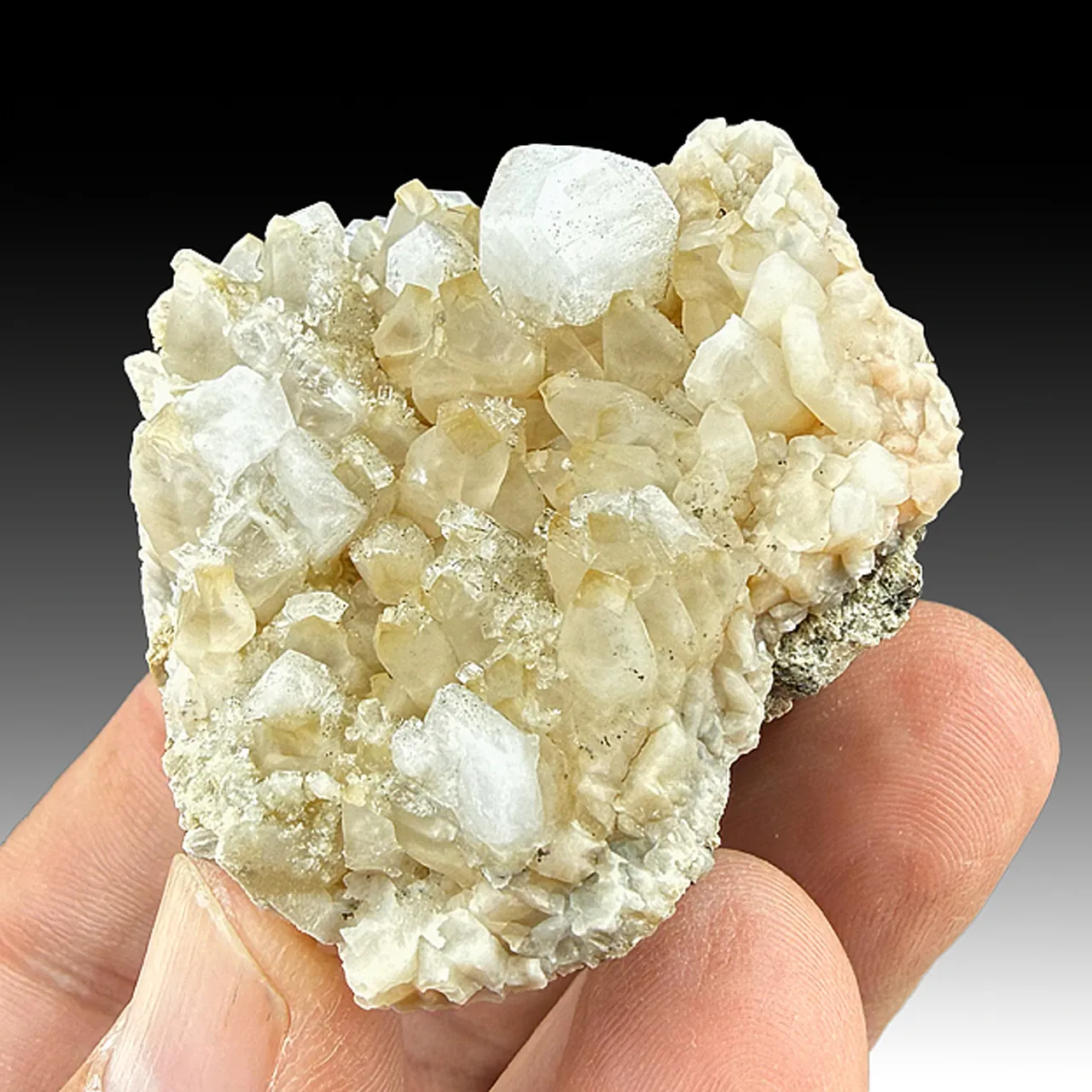 Harmotome with Calcite - image 1