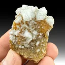 Harmotome with Calcite, Brewsterite - image 1
