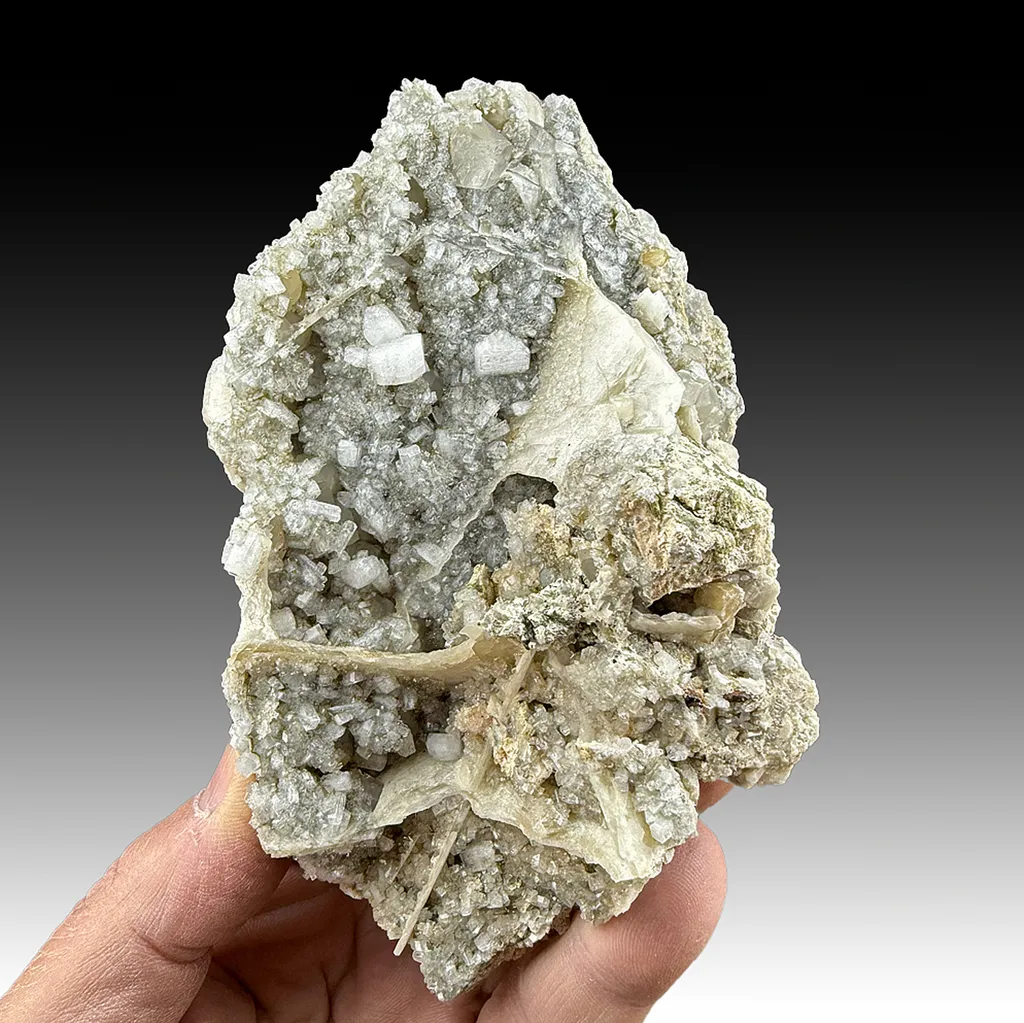 Harmotome with Calcite image