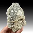 Harmotome with Calcite - image 1