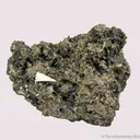 Hauchecornite (Type Locale) on Millerite - 1884 find - image 3