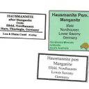 Hausmannite after Manganite - image 5