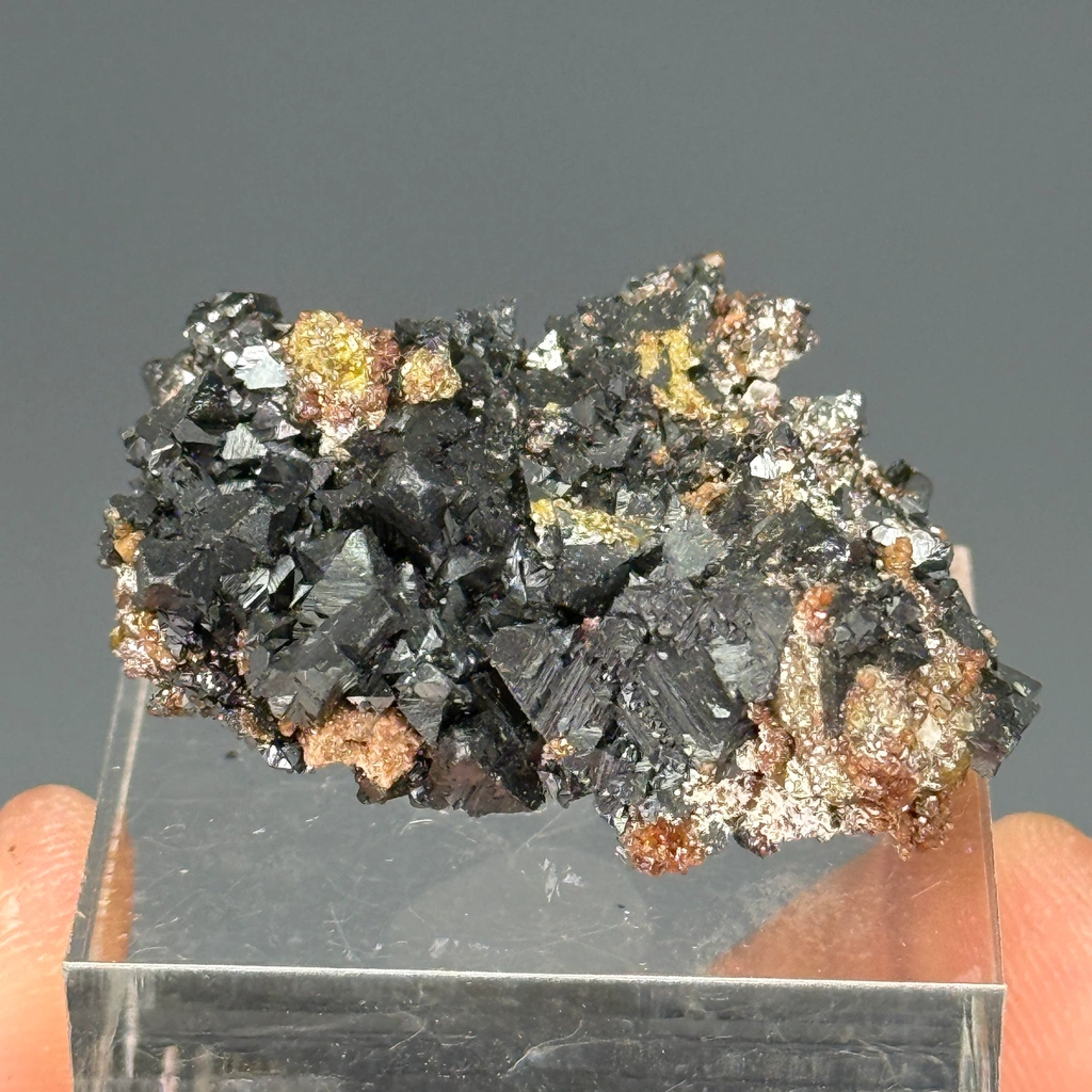 Hausmannite from N'Chwaning II Mine, N'Chwaning Mines, Northern Cape, South Africa - image 1