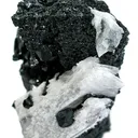 Hausmannite, Manganvesuvianite, Baryte - image 1
