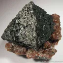 Hausmannite on Andradite Garnet - image 4