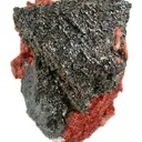 Hausmannite on Andradite Garnet - image 1