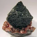 Hausmannite on Andradite Garnet - image 2