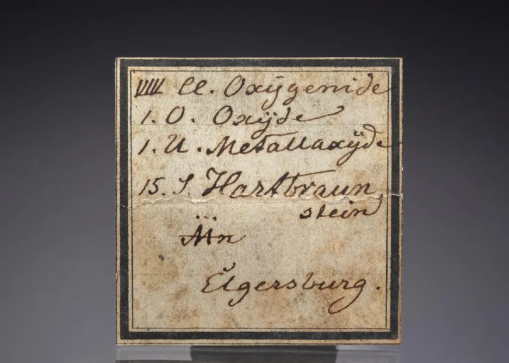 Hausmannite on Barite image