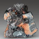 Hausmannite on Hematite - image 1