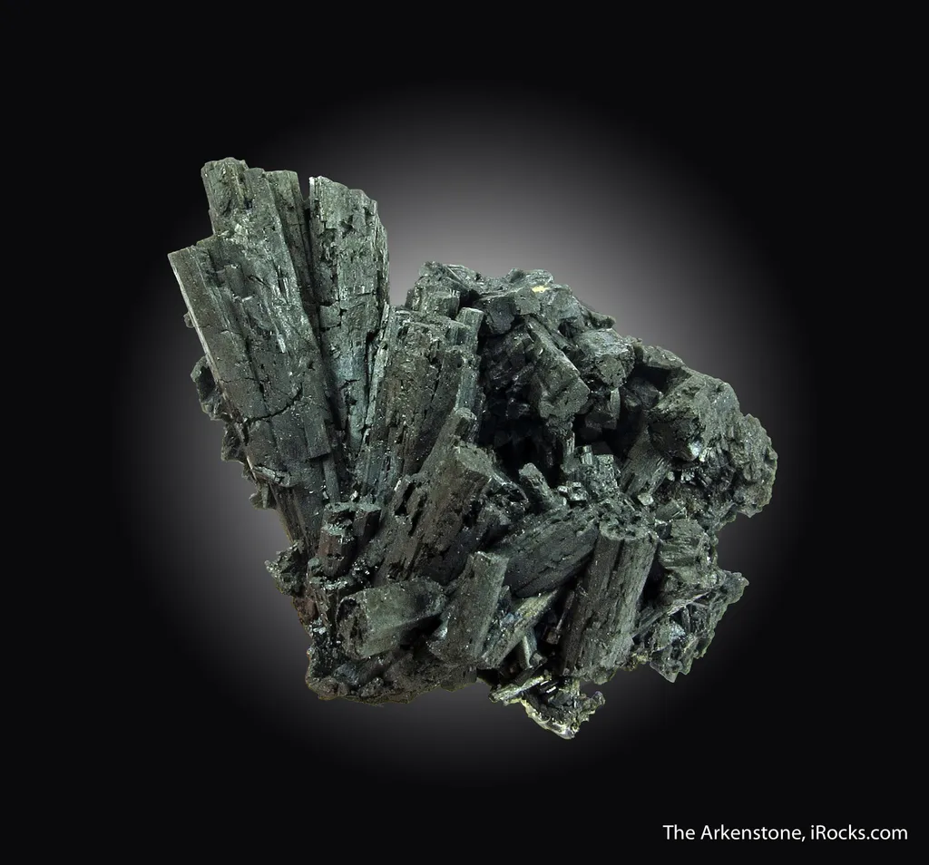 Hausmannite ps. Manganite image