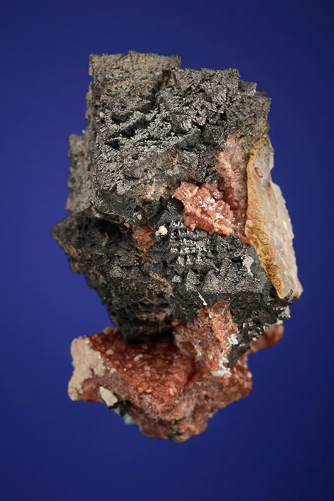 Hausmannite with Calcite and Andradite - image 2