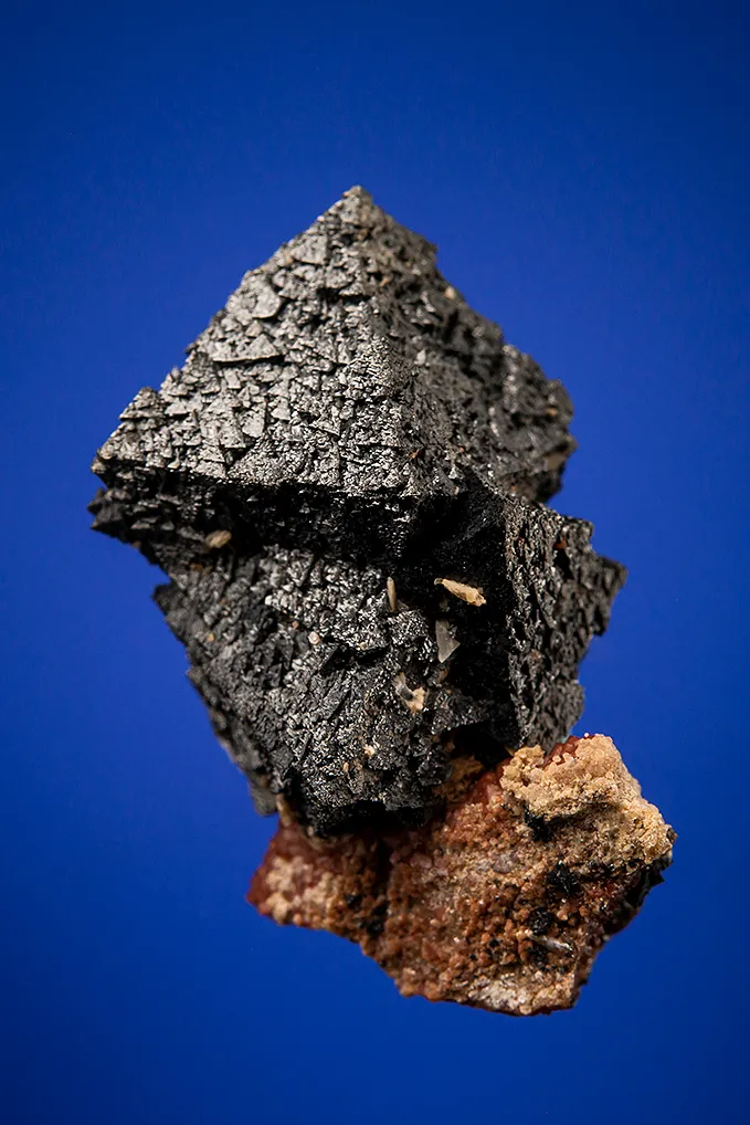 Hausmannite with Calcite and Andradite image