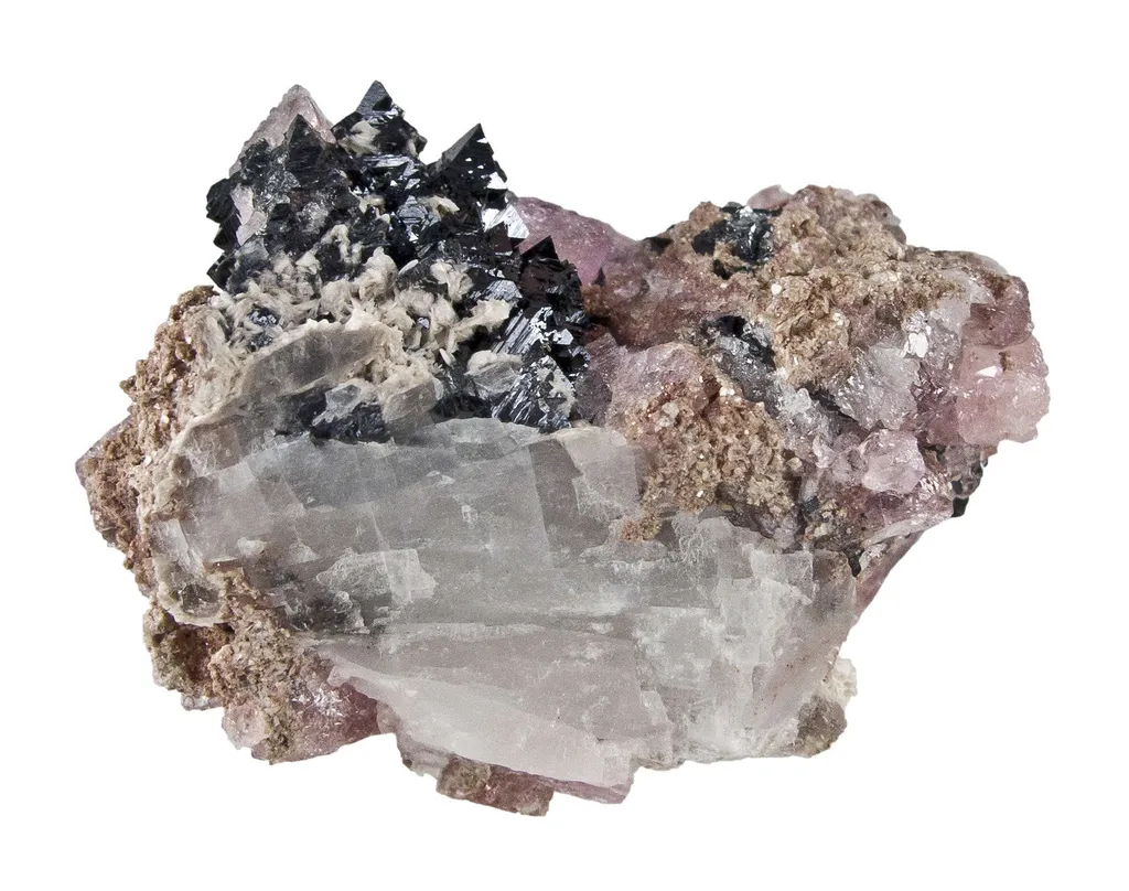 Hausmannite With Datolite - image 6