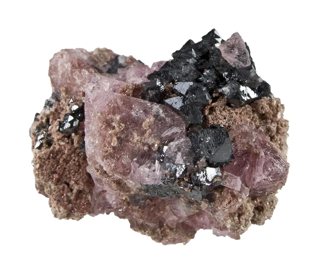 Hausmannite With Datolite - image 4