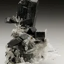 Hübnerite on Quartz - image 1