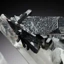 Hübnerite with Quartz - image 1