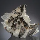 Hübnerite with Quartz - image 1