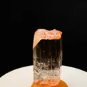 Head Etched Gemmy Champagne Topaz Crystal - image 3