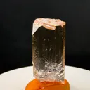Head Etched Gemmy Champagne Topaz Crystal - image 2