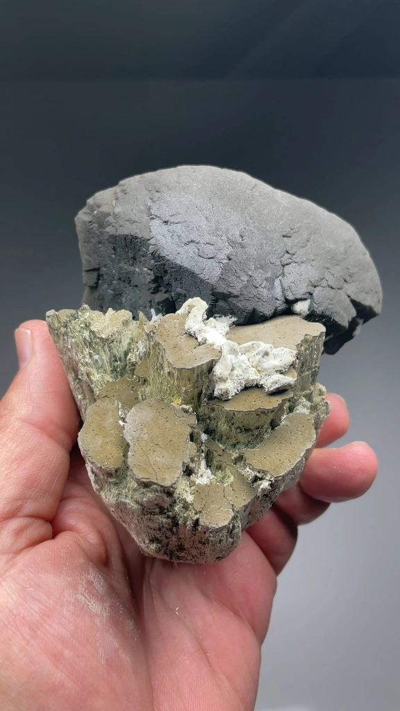 Hedenbergite from Huanggang Mine, Inner Mongolia, China - image 2