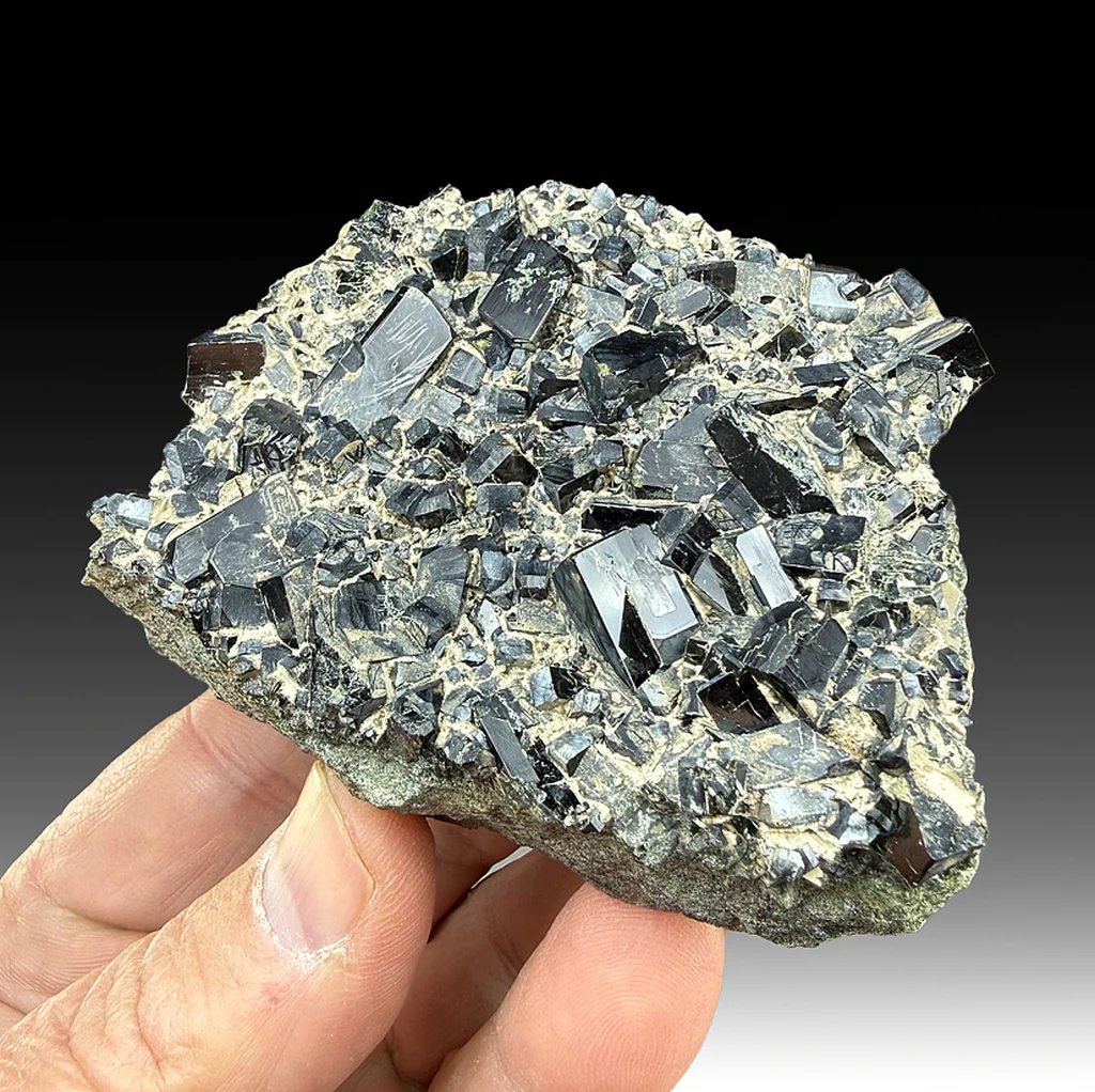 Hedenbergite from Värmland County, Sweden - image 1