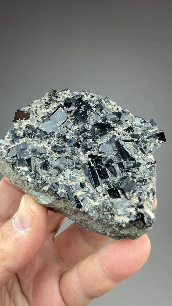 Hedenbergite from Värmland County, Sweden - image 2