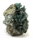 Hedenbergite-Included Quartz With Hematite - image 4