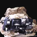 Hedenbergite on Calcite - image 4