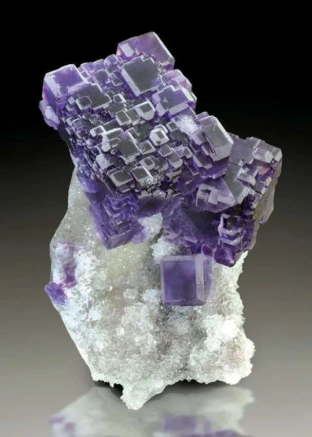 Heliodor Beryl; Fluorite image