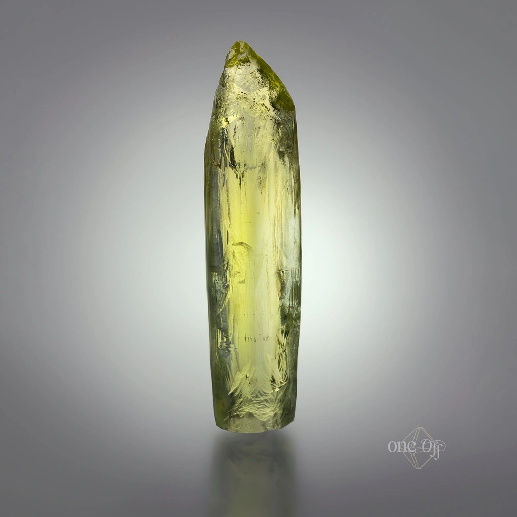 Heliodor from Khoroshiv Raion (Volodarsk-Volynskii), Zhytomyr Oblast, Ukraine image