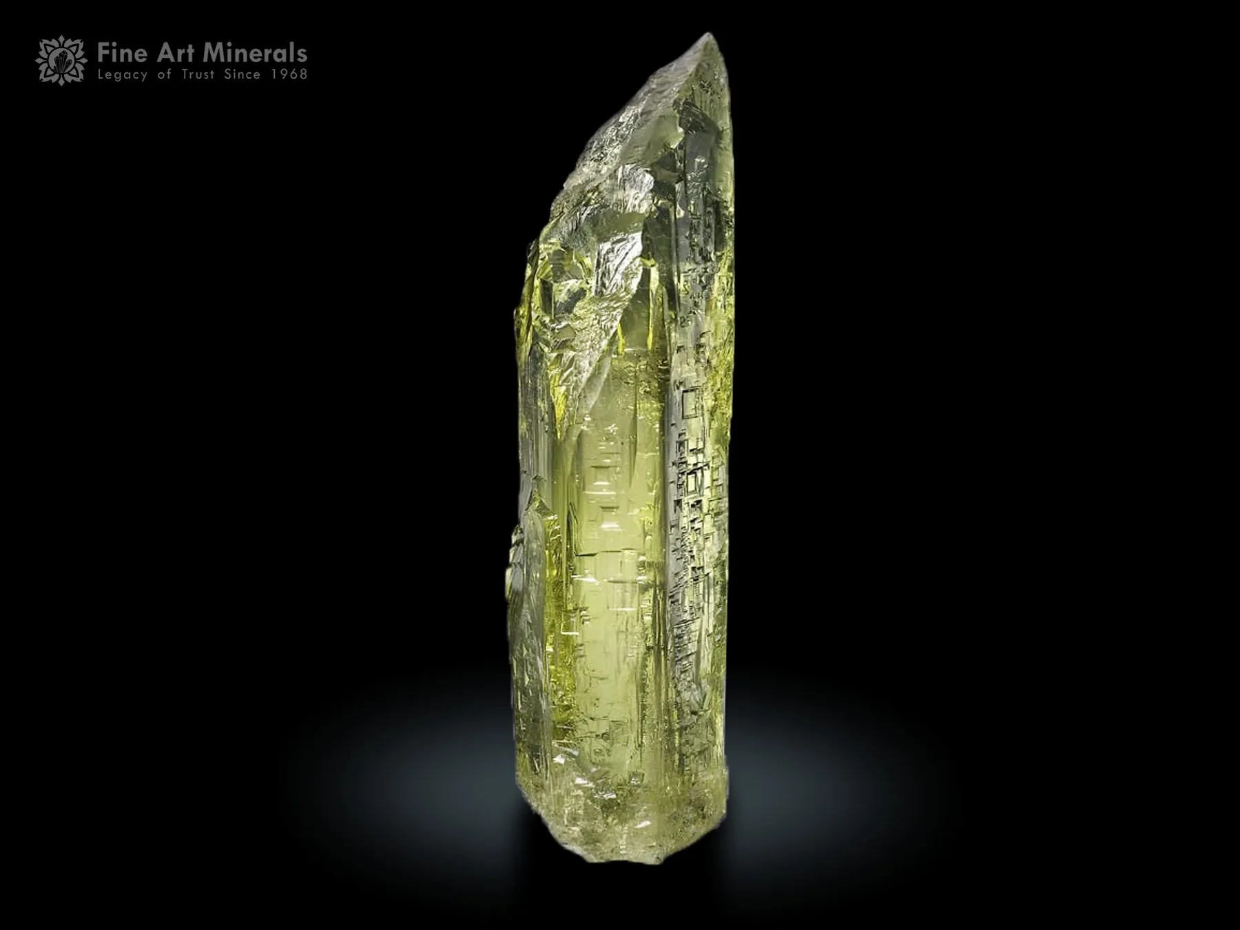 Heliodor Gemmy Floater Crystal from Ukraine - image 1