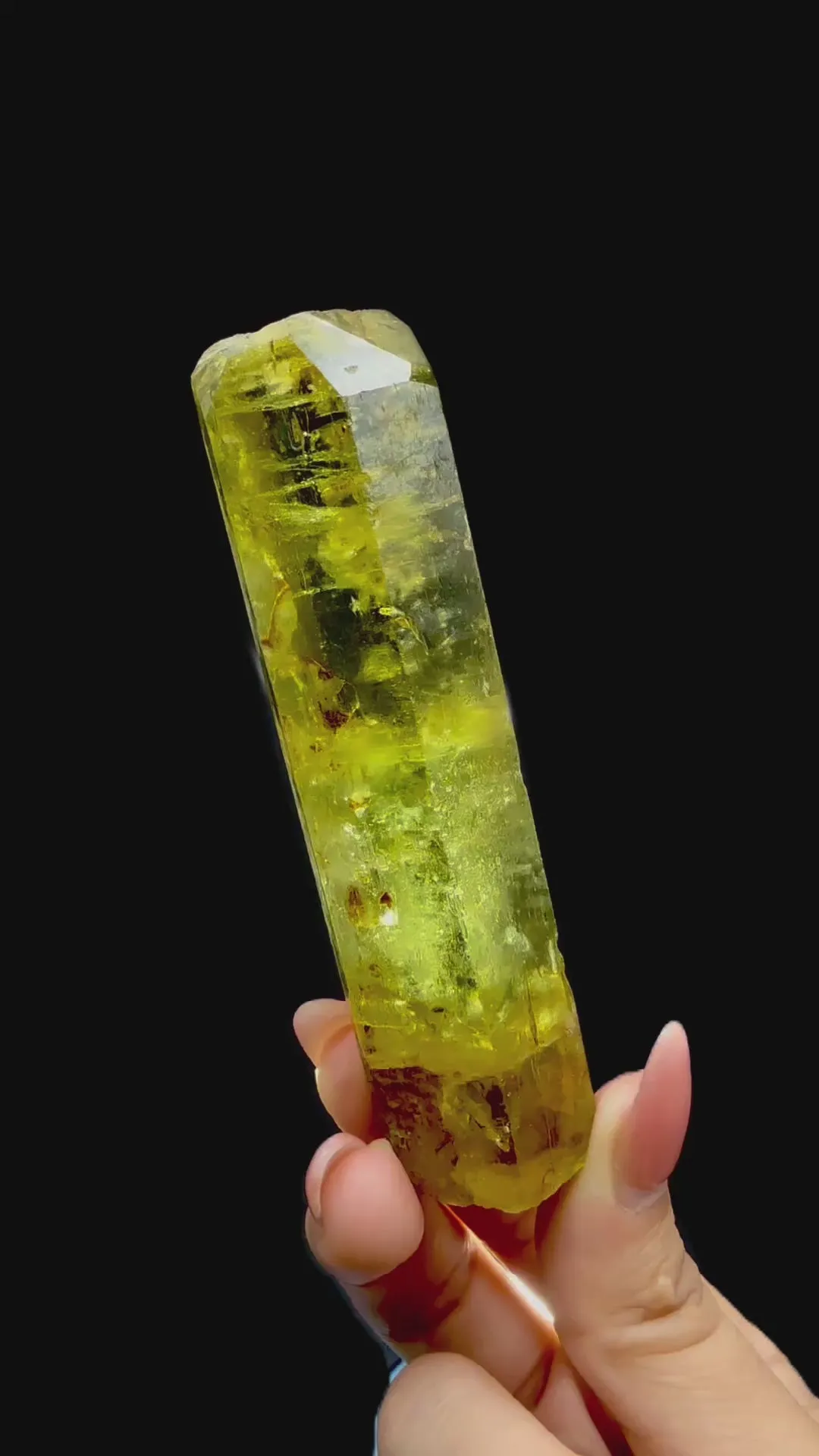 Heliodor Natural Gemstone Crystal | High Quality | Indian Mineral | Superb Minerals | Fine Mineral | Collectors Piece - image 6