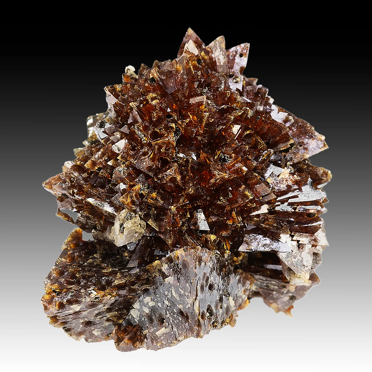 Helvite-Genthelvite with Quartz - image 1