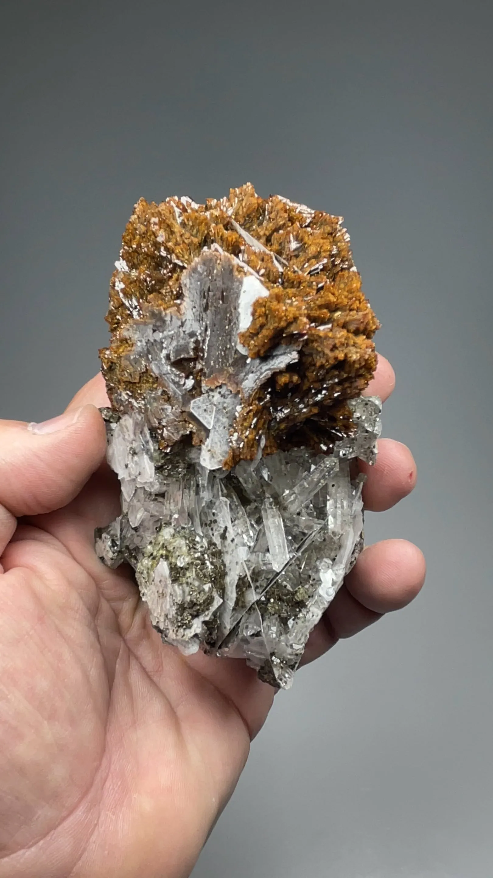 Helvite with Quartz, Calcite - image 2