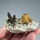Helvite with Quartz, Spessartine - image 2