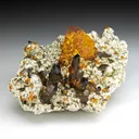 Helvite with Quartz, Spessartine - image 1