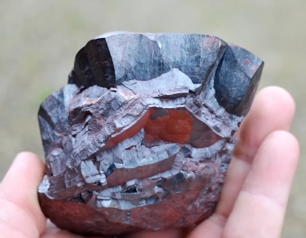 Hematite 1046 grams - Florence Mine, Haile, Copeland, Cumbria, England, UK - image 3