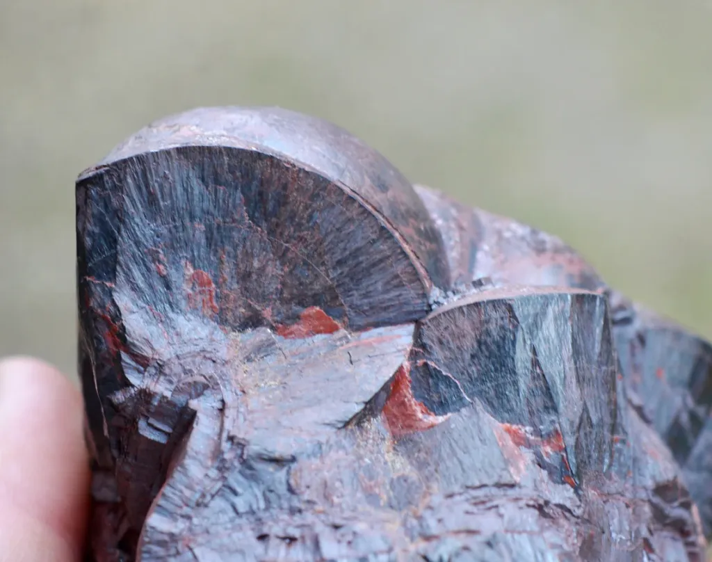 Hematite 1046 grams - Florence Mine, Haile, Copeland, Cumbria, England, UK - image 4