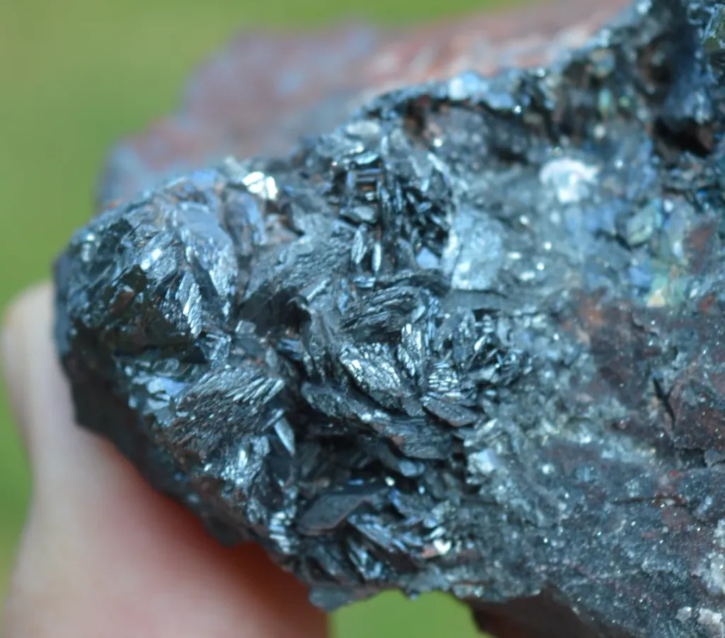 Hematite 1323 grams - Saphoz, Esmoulières, Faucogney-et-la-Mer, Haute-Saône, France - image 3