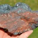 Hematite 1323 grams - Saphoz, Esmoulières, Faucogney-et-la-Mer, Haute-Saône, France - image 6