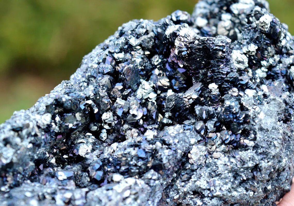 Hematite 1348 grams - Rio Marina, Rio, Livorno Province, Tuscany, Italy - image 3