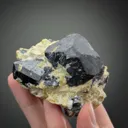 Hematite after Ilmenite in LIZARDITE - image 2