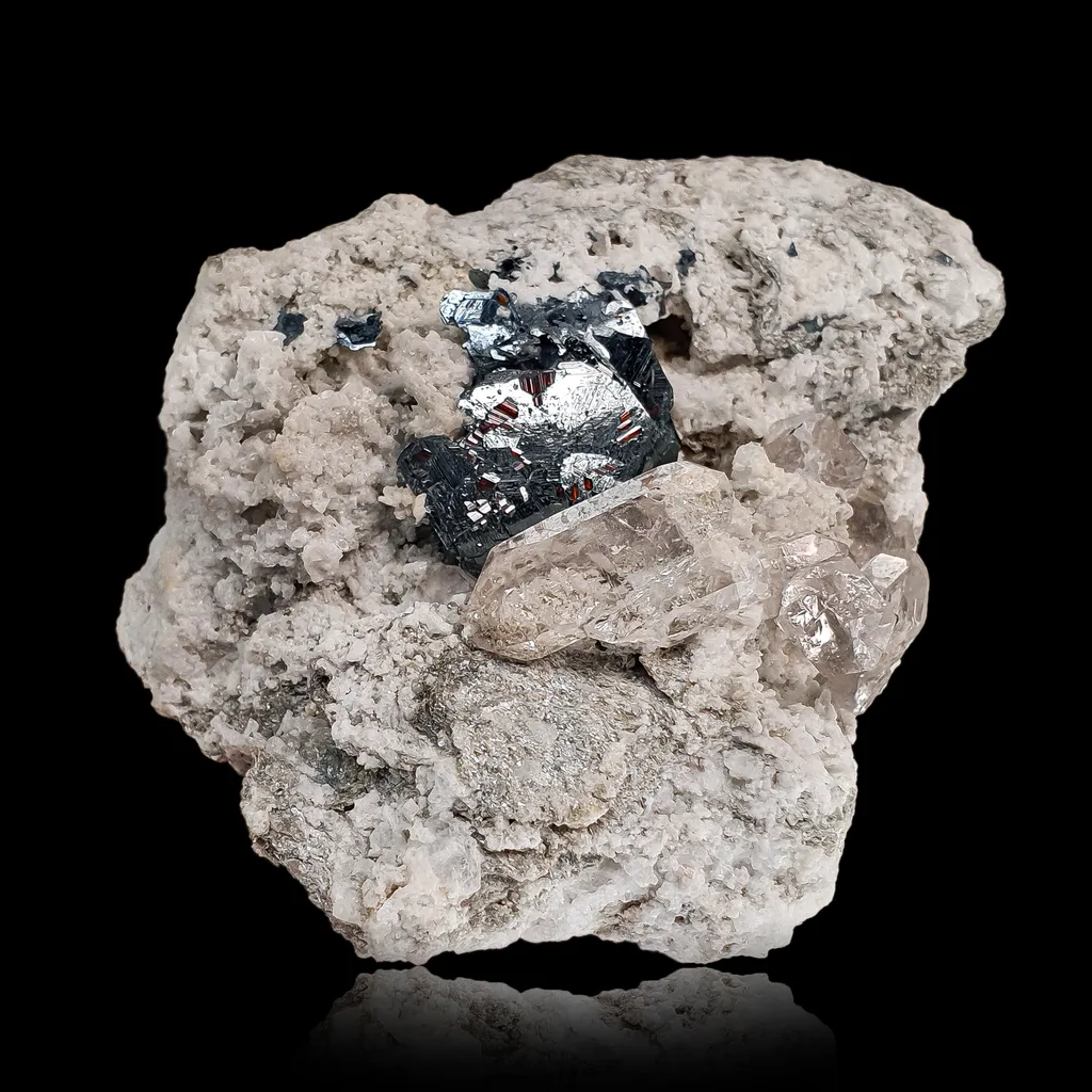 Hematite and Rutile from Cavradi image