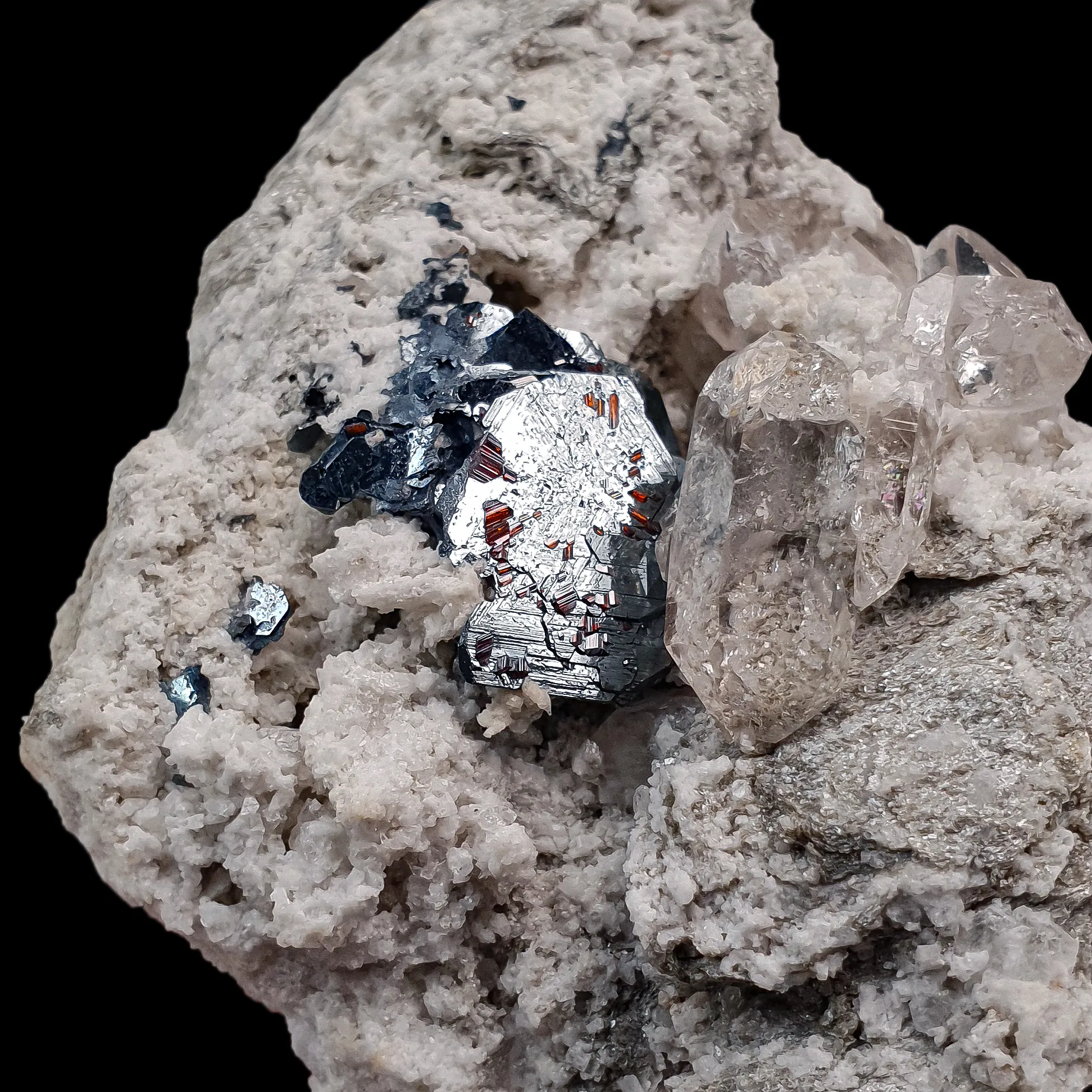 Hematite and Rutile from Cavradi - image 3
