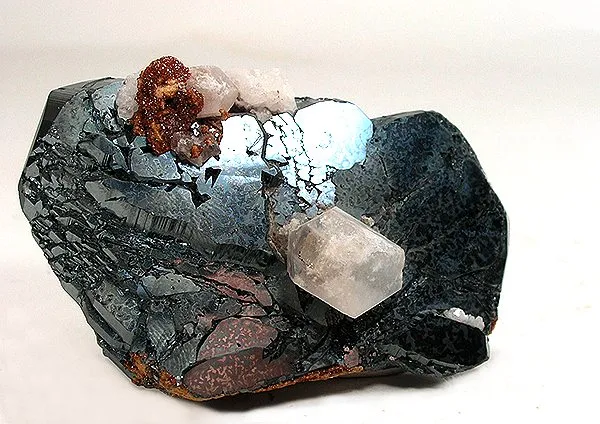 Hematite, Andradite, Calcite image