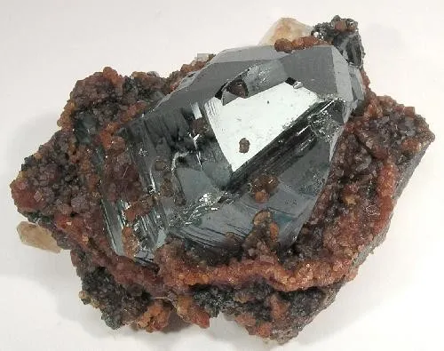 Hematite, Andradite, Calcite image