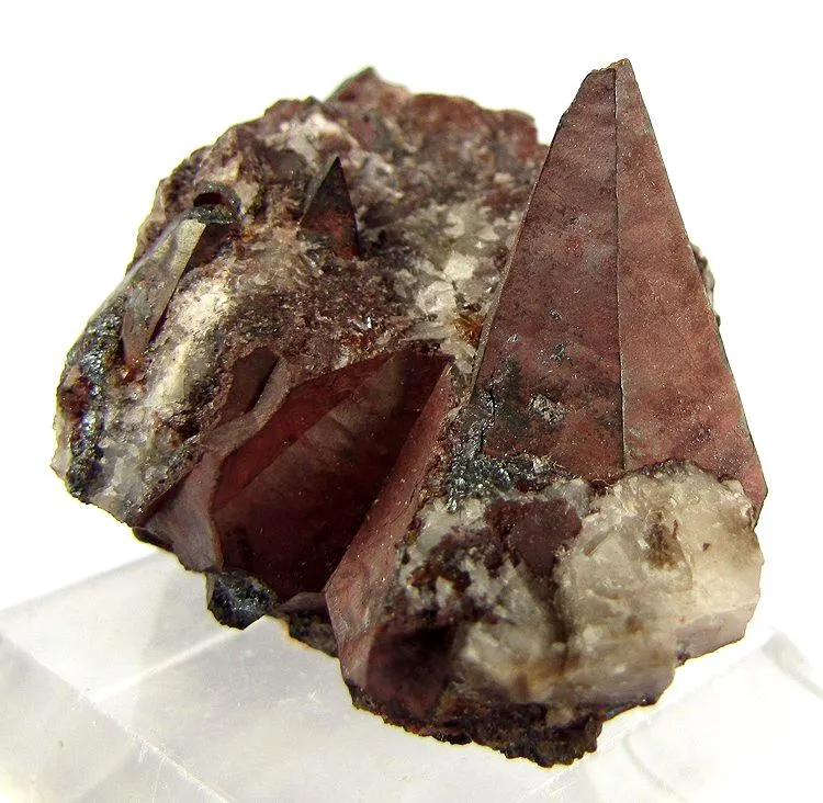 Hematite, Calcite - image 1